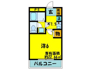 ハイツ遠藤の物件間取画像